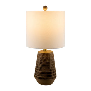   Modern European furniture - Organic-Carved Base Table Lamp - www.oroa.com | Oroa.com