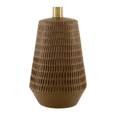 Modern European furniture - Organic-Carved Base Table Lamp - www.oroa.com