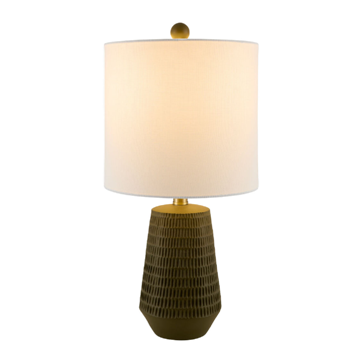   Modern European furniture - Organic-Carved Base Table Lamp - www.oroa.com | Oroa.com