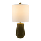 Modern European furniture - Organic-Carved Base Table Lamp - www.oroa.com