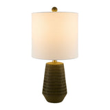 Modern European furniture - Organic-Carved Base Table Lamp - www.oroa.com
