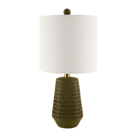 Modern European furniture - Organic-Carved Base Table Lamp - www.oroa.com