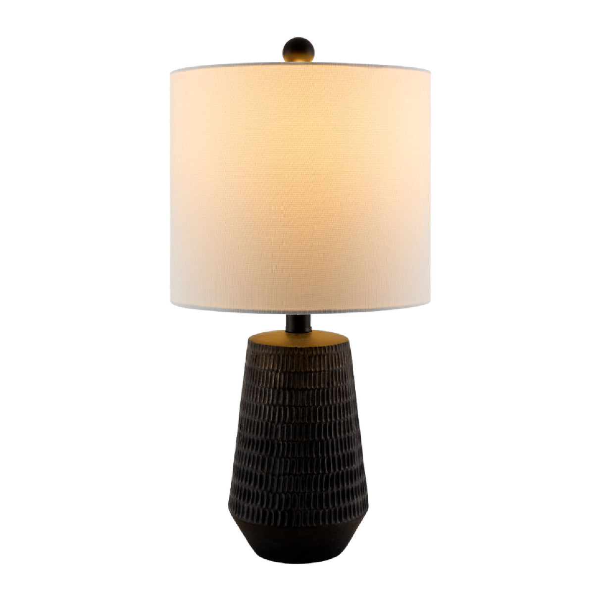   Modern European furniture - Organic-Carved Base Table Lamp - www.oroa.com | Oroa.com