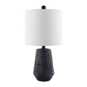   Modern European furniture - Organic-Carved Base Table Lamp - www.oroa.com | Oroa.com