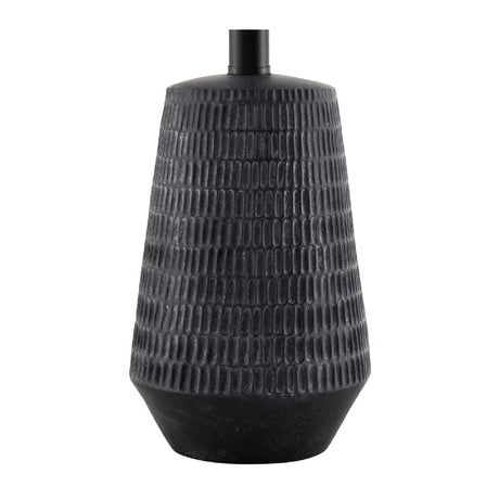 Modern European furniture - Organic-Carved Base Table Lamp - www.oroa.com
