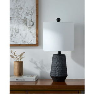   Modern European furniture - Organic-Carved Base Table Lamp - www.oroa.com | Oroa.com