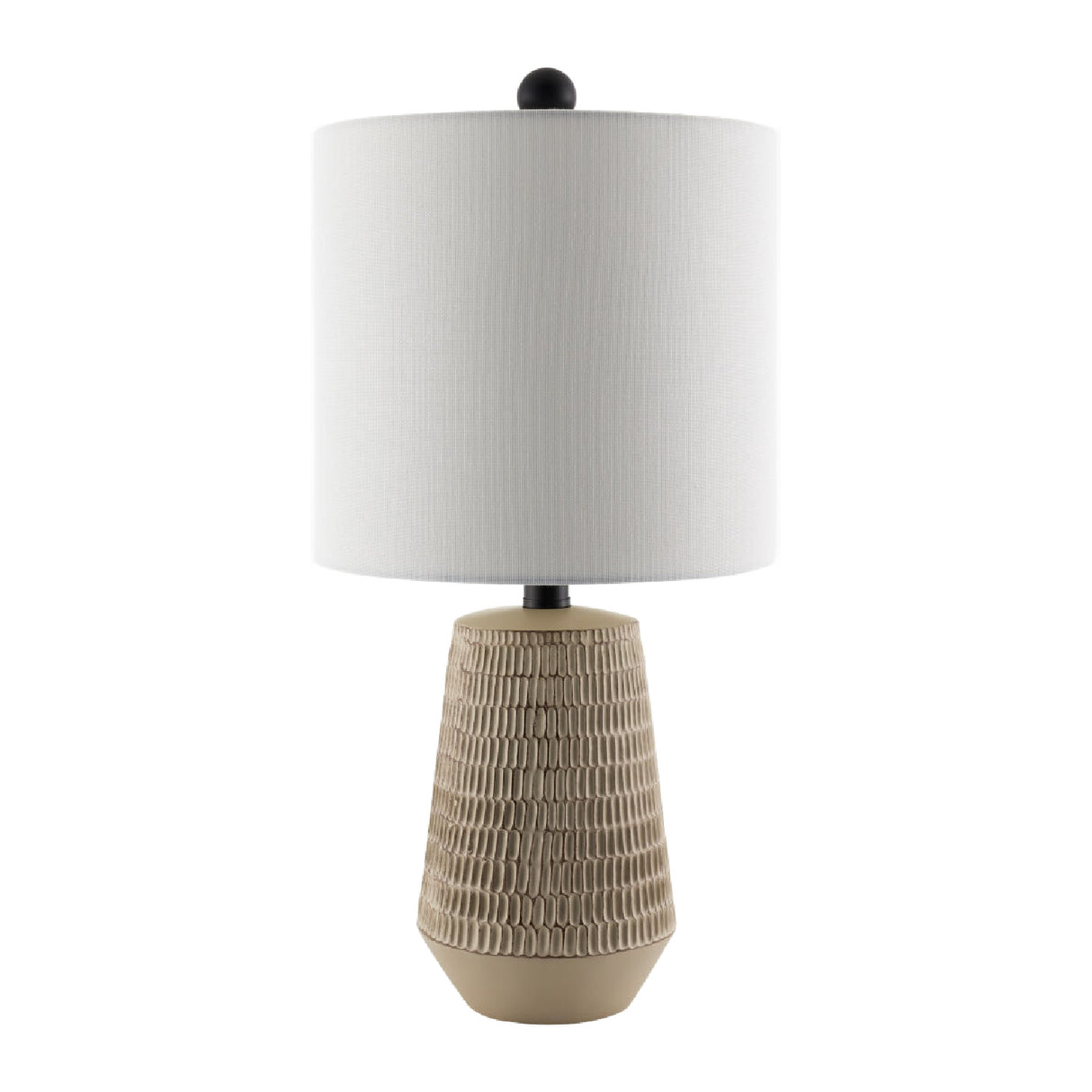   Modern European furniture - Organic-Carved Base Table Lamp - www.oroa.com | Oroa.com
