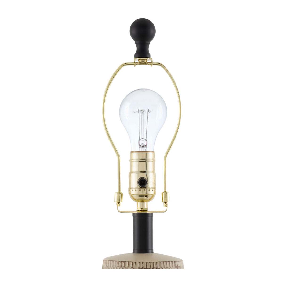   Modern European furniture - Organic-Carved Base Table Lamp - www.oroa.com | Oroa.com