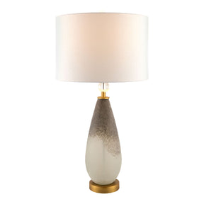 Modern European furniture - Frosted Black Glass Table Lamp - www.oroa.com