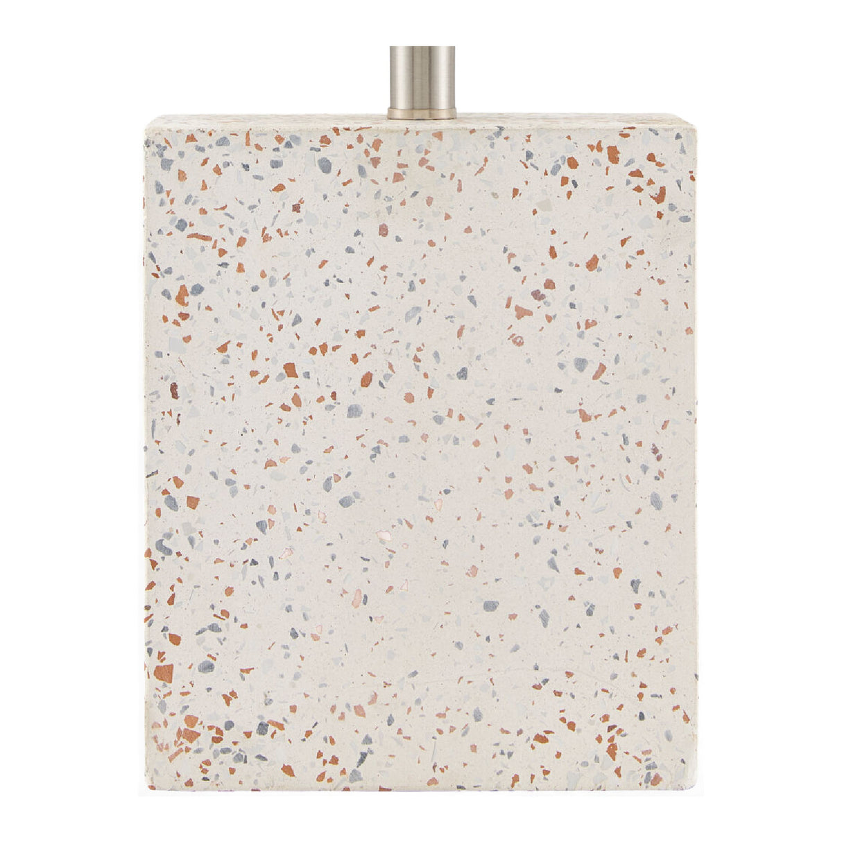   Brushed White Concrete Table Lamp | Oroa.com