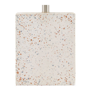   Brushed White Concrete Table Lamp | Oroa.com