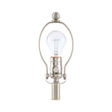 Modern European furniture - Brushed White Concrete Table Lamp - www.oroa.com