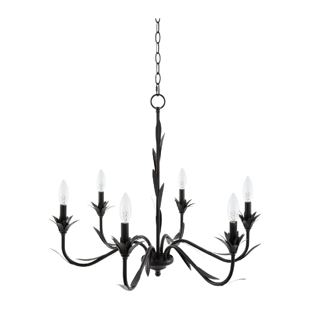   Modern European furniture - Flower-Inspired 6-Light Chandelier - www.oroa.com | Oroa.com
