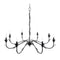 Modern European furniture - Flower-Inspired 8-Light Chandelier - www.oroa.com