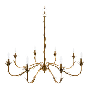 Modern European furniture - Flower-Inspired 8-Light Chandelier - www.oroa.com
