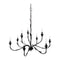 Modern European furniture - Flower-Inspired 9-Light Chandelier - www.oroa.com