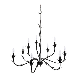   Modern European furniture - Flower-Inspired 9-Light Chandelier - www.oroa.com | Oroa.com