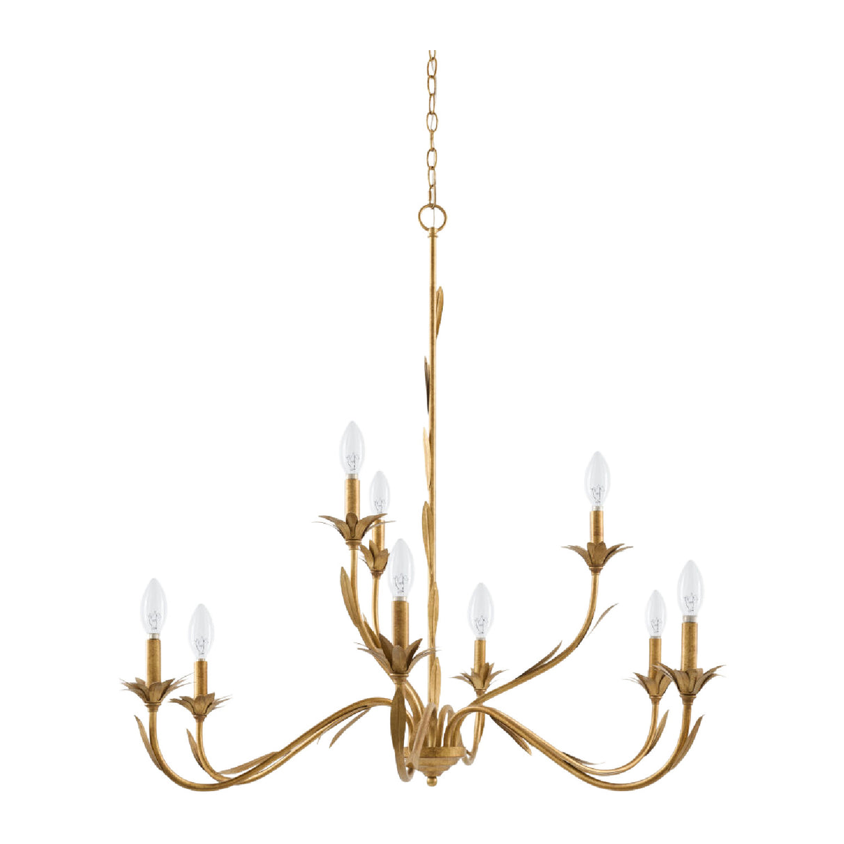  Modern European furniture - Flower-Inspired 9-Light Chandelier - www.oroa.com | Oroa.com