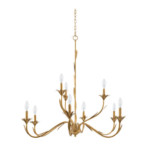   Modern European furniture - Flower-Inspired 9-Light Chandelier - www.oroa.com | Oroa.com
