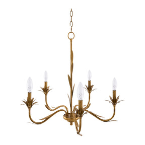Modern European furniture - Flower-Inspired 5-Light Chandelier - www.oroa.com
