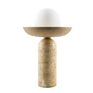   Beige Accent Table Lamp | Oroa.com