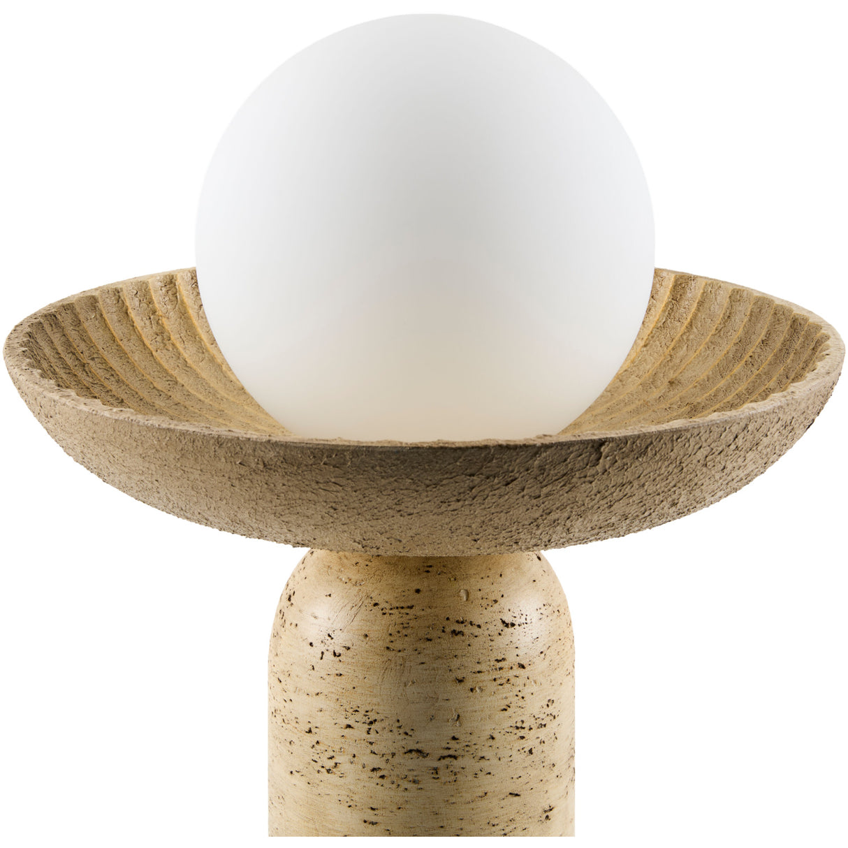   Beige Accent Table Lamp | Oroa.com