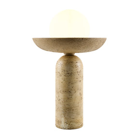 Modern European furniture - Beige Accent Table Lamp - www.oroa.com
