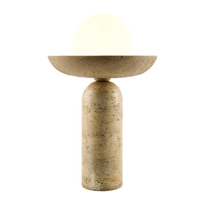   Beige Accent Table Lamp | Oroa.com