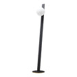 Modern European furniture - White Glass Modern Floor Lamp - www.oroa.com