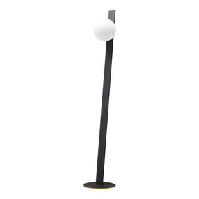 Modern European furniture - White Glass Modern Floor Lamp - www.oroa.com