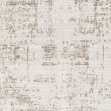 Modern European furniture - Gray Viscose Blend Round Carpet - www.oroa.com