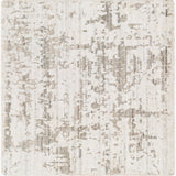 Modern European furniture - Gray Viscose Blend Round Carpet - www.oroa.com