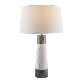 Modern European furniture - Two-Toned Marble Table Lamp - www.oroa.com