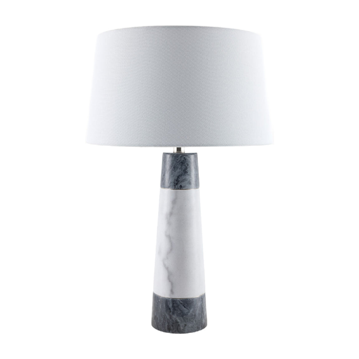   Two-Toned Marble Table Lamp | Oroa.com