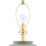 Modern European furniture - Painted Ceramic Accent Table Lamp - www.oroa.com