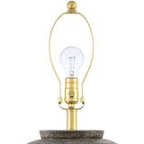 Modern European furniture - Painted Ceramic Accent Table Lamp - www.oroa.com