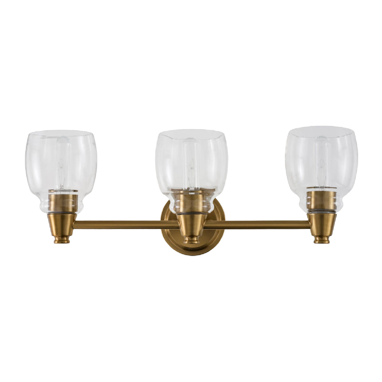   Modern European furniture - Gold Framed Glass Wall Lamp - www.oroa.com | Oroa.com