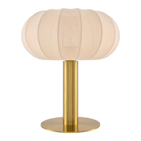 Modern European furniture - Cream Cotton Accent Table Lamp - www.oroa.com