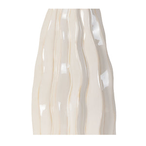   Modern European furniture - Wavy White Ceramic Table Lamp - www.oroa.com | Oroa.com