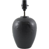 Modern European furniture - Pleated Linen Ceramic Table Lamps (2) - www.oroa.com