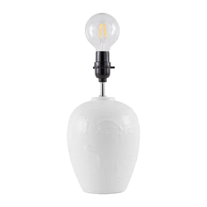   Modern European furniture - Pleated Linen Ceramic Table Lamps (2) - www.oroa.com | Oroa.com