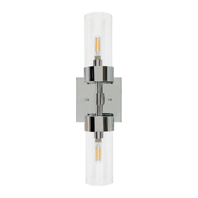 Modern European furniture - Chrome 2-Light Wall Lamp - www.oroa.com
