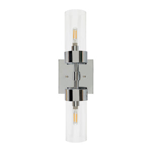   Modern European furniture - Chrome 2-Light Wall Lamp - www.oroa.com | Oroa.com