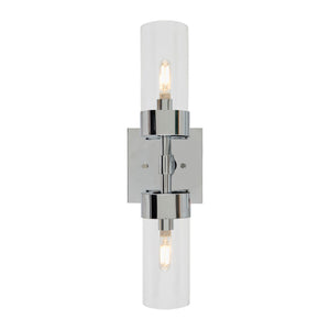   Modern European furniture - Chrome 2-Light Wall Lamp - www.oroa.com | Oroa.com