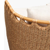 Modern European furniture - Hand-Woven Wicker Outdoor Sofa - www.oroa.com