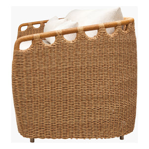   Hand-Woven Wicker Outdoor Sofa | Oroa.com