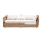 Modern European furniture - Hand-Woven Wicker Outdoor Sectional Sofa - www.oroa.com