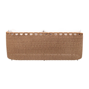   Modern European furniture - Hand-Woven Wicker Outdoor Sectional Sofa - www.oroa.com | Oroa.com