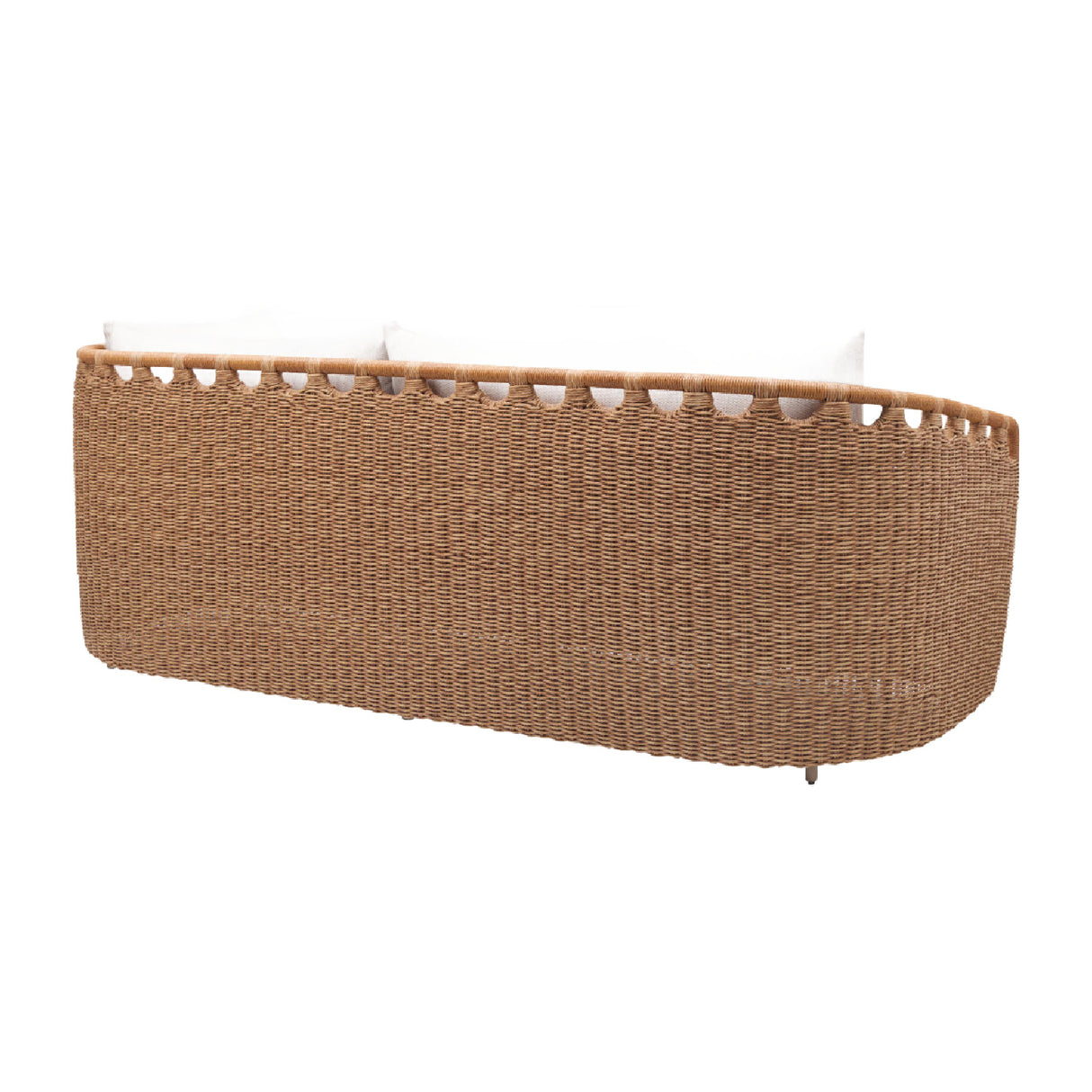   Modern European furniture - Hand-Woven Wicker Outdoor Sectional Sofa - www.oroa.com | Oroa.com