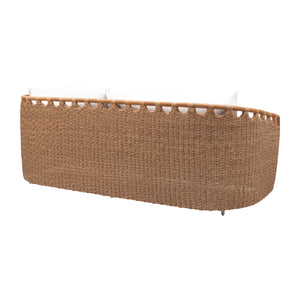   Modern European furniture - Hand-Woven Wicker Outdoor Sectional Sofa - www.oroa.com | Oroa.com